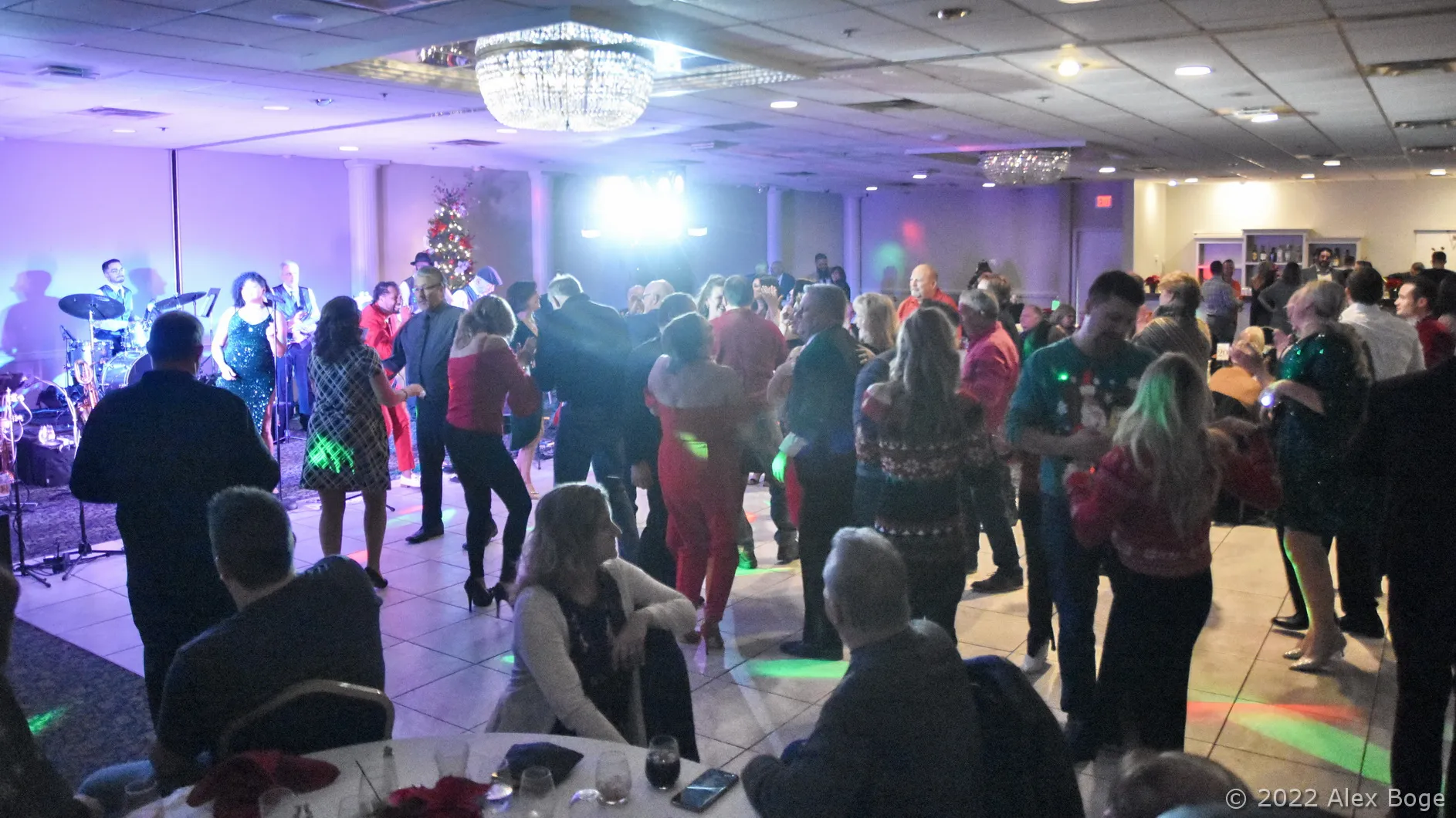 Christmas in Clinton Township community event with families celebrating together during the holiday season